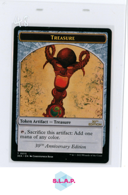 TREASURE WIZARDS OF THE COAST MTG T 0015 30TH ANN. EDITION EN - Image 1