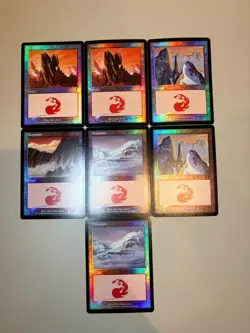 17 7th edition basic lands - Foil - English - MTG 7th edition - Image 1