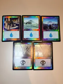 17 7th edition basic lands - Foil - English - MTG 7th edition - Image 4