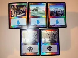 17 7th edition basic lands - Foil - English - MTG 7th edition - Image 5