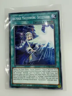 DUAD-EN056 Artmage Masterwork -Succession- : Common 1st Edition Mint YuGiOh Card - Image 1