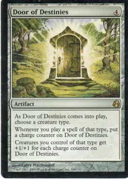 MTG: Morningtide: Door of Destinies: Lightly Played Condition - Image 1