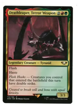 MTG Deathleaper, Terror Weapon - Universes Beyond: Warhammer 40,000 Magic TCG - Image 1