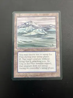 Vintage Magic The Gathering (MTG) : Ice Age : Ice Floe - Image 4