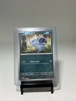 Nidoran F 029/165 Common 151 Pokemon Reverse Holo Near Mint - Image 1