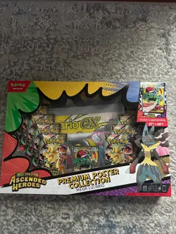 Pokemon Ascended Heroes Mega Lucario ex Box - Image 1