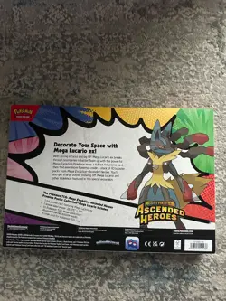 Pokemon Ascended Heroes Mega Lucario ex Box - Image 2