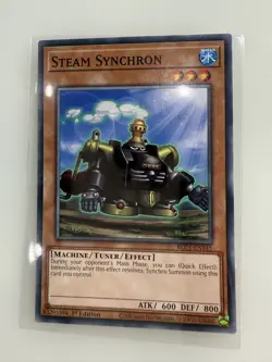 BLC1-EN145 Steam Synchron : Common 1st Edition YuGiOh Card - Near Mint - Image 1