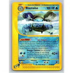 Blastoise 37/165 Expedition Base Set Non Holo Rare Pokemon NM - Image 1