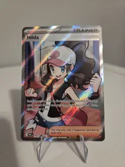Pokemon TCG Trainer Hilda Ultra Rare White Flare #164/86 - Image 1
