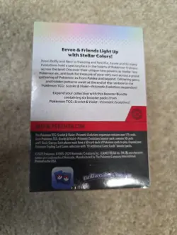 Pokemon Scarlet & Violet Prismatic Evolutions Booster Bundle Lot Of 2 - Image 5