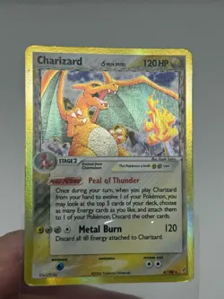 Pokemon TCG Charizard EX Crystal Guardians 4/100 Holo Delta Species Lot 2006 - Image 2