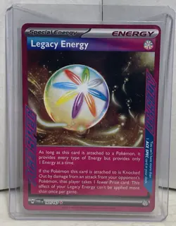Pokemon Legacy Energy 167/167 Twilight Masquerade ACE SPEC Rare Holo Card - Image 1