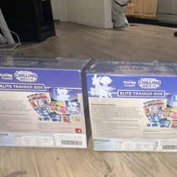 Pokemon TCG Chilling Reign Elite Trainer Box Ice Rider Calyrex 2 Boxes - Image 3