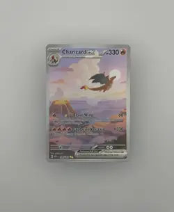 Pokemon 151 SIR Charizard ex 199/165 Charmander Charmeleon Evolution Set NM/M - Image 2