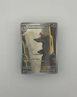 Pokemon 151 SIR Charizard ex 199/165 Charmander Charmeleon Evolution Set NM/M - Image 4