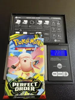 HEAVY! GOD PACKUU SIRUU 22.76g Perfect Order Pokemon TCG Booster (SEALED) - Image 1