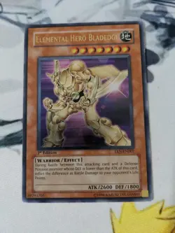 Yugioh Elemental Hero Bladedge EEN-EN007 Ultimate Rare 1st Ed NM - Image 1