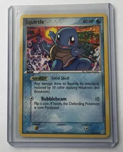 Squirtle 64/100 Crystal Guardians Regular Pokemon TCG Mid Era - Image 1