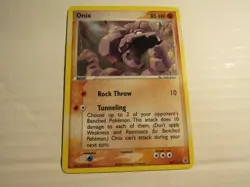 Onix - 42/112 - Pokemon Ex FireRed LeafGreen Reverse Holo MP - Image 1