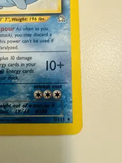 Pokemon Feraligatr 5/111 Neo Genesis 1st Edition Holo Rare 120 HP English - Image 4