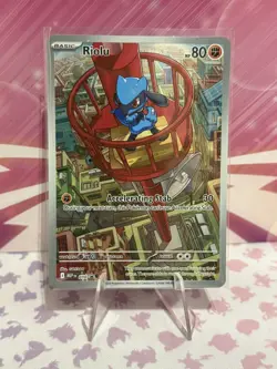 Pokemon TCG - Promo Riolu - MEP 10 - Mega Evolutions Near Mint Black Star Promo - Image 1