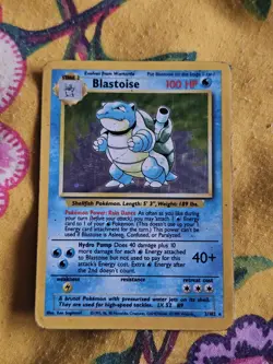 Blastoise - 2/102 - Holo Rare - Unlimited Edition Base Set (HP) Pokemon - Image 1