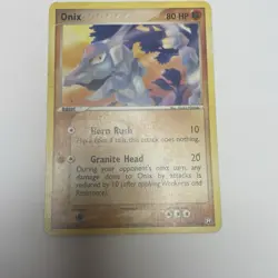 Pokemon Onix 69/109 TRR EX Team Rocket Returns LP/NM - Image 1