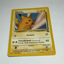 Pokemon TCG Pikachu Snap WOTC Black Star Promo - Image 1