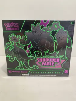 Pokemon Center Exclusive Shrouded Fable ETB Elite Trainer Box CASE FRESH - Image 1