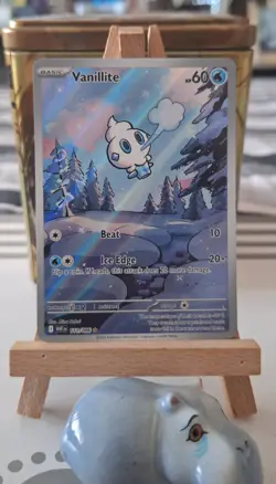 Pokemon VANILLITE -White Flare 111/086 (Illustration Rare) Nr Mint - Image 1