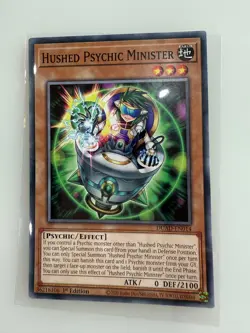 DUAD-EN014 Hushed Psychic Minister : Common 1st Edition Mint YuGiOh Card - Image 1