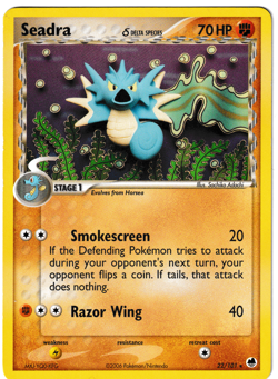 Seadra - 22/101 - Dragon Frontiers - Pokemon TCG - Image 1