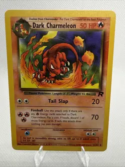 Pokemon Dark Charmeleon 32/82 Team Rocket - Vintage 2000 WOTC - Image 1