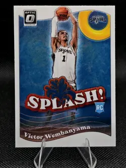 2023-24 Panini Donruss Optic-Splash! Victor Wembanyama #6 (RC) San Antonio Spurs - Image 1