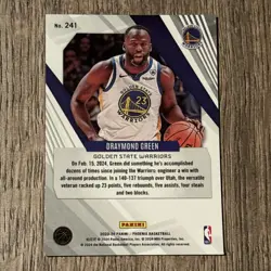 2023-24 Panini Phoenix DRAYMOND GREEN Hieroglyphs Case Hit SSP #241 Warriors - Image 2
