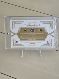 2025 (2023) Flawless Randy Moss Career Progressions Auto /25 #CP-RM ON CARD - Image 2