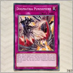 Dogmatika Punishment - ROTD-EN070 - Common 1st Edition Yugioh - Image 1