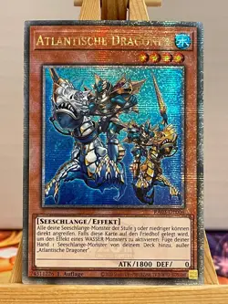 Atlantische Dragoner RA03-DE006 Quarter Century Secret Rare Deutsch NM YUGIOH - Image 1