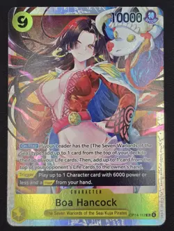2026 One Piece TCG Boa Hancock SR The Azure Sea's Seven OP14-112 NM - Image 1