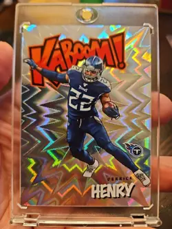 2020 Panini Absolute - Kaboom! Derrick Henry #K-17 Horizontal Tennessee Titans - Image 2