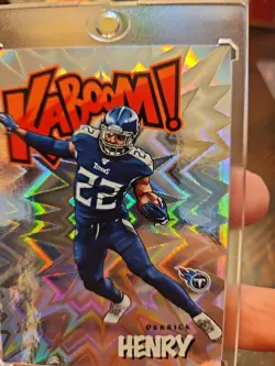 2020 Panini Absolute - Kaboom! Derrick Henry #K-17 Horizontal Tennessee Titans - Image 4