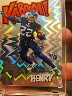 2020 Panini Absolute - Kaboom! Derrick Henry #K-17 Horizontal Tennessee Titans - Image 5
