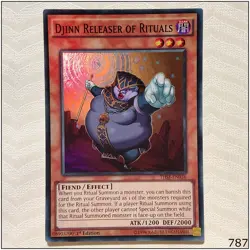Djinn Releaser of Rituals - THSF-EN036 - Super Rare 1st Edition Yugioh - Image 1