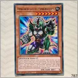 Dinowrestler Pankratops - ANGU-EN046 - Rare 1st Edition Yugioh - Image 1