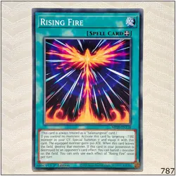 Rising Fire - MP20-EN128 - Common 1st Edition Yugioh - Image 1