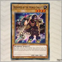 Beckoned by the World Chalice - COTD-EN020 - Common 1st Edition Yugioh - Image 1