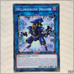 Dillingerous Dragon - DANE-EN041 - Common 1st Edition Yugioh - Image 1