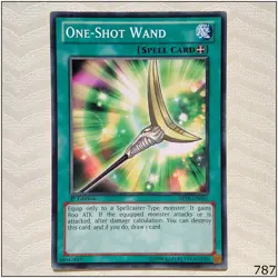 One-Shot Wand - ABYR-EN051 - Common 1st Edition Yugioh - Image 1