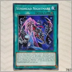 Vendread Nightmare - FLOD-EN085 - Common 1st Edition Yugioh - Image 1